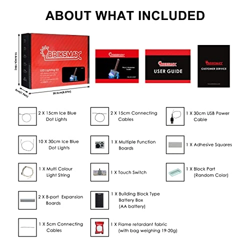 Led Lighting Kit - for LEGO Thor's Hammer 76209