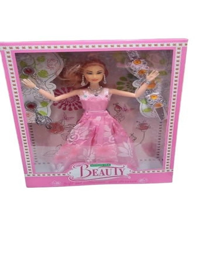 Doll Set - Fashionable Outfit Hairbrush Ages 3+