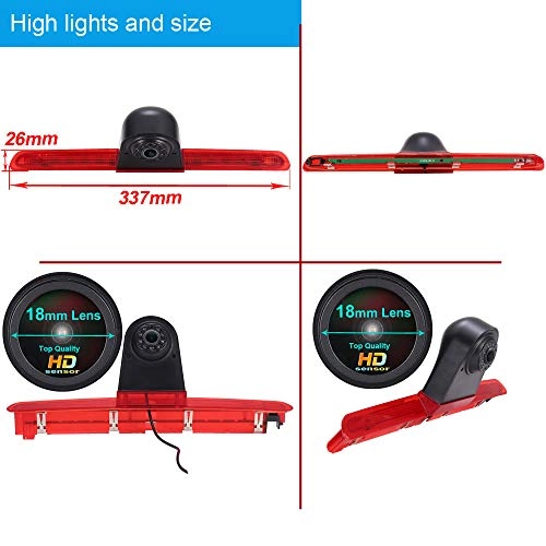 TFT LCD monitor + rear view camera - Night vision 628 x 586