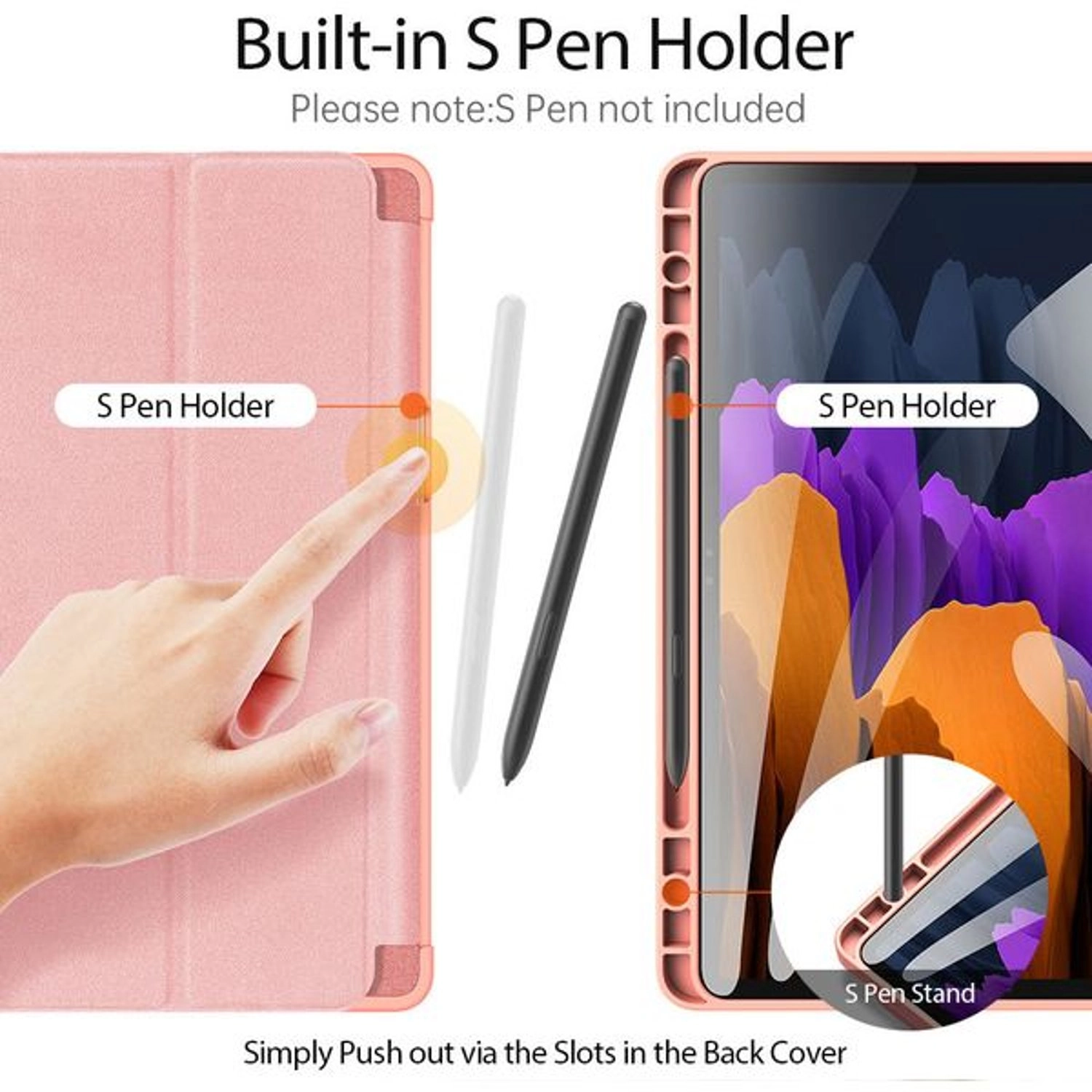 Flip Case for Samsung Galaxy Tab S7