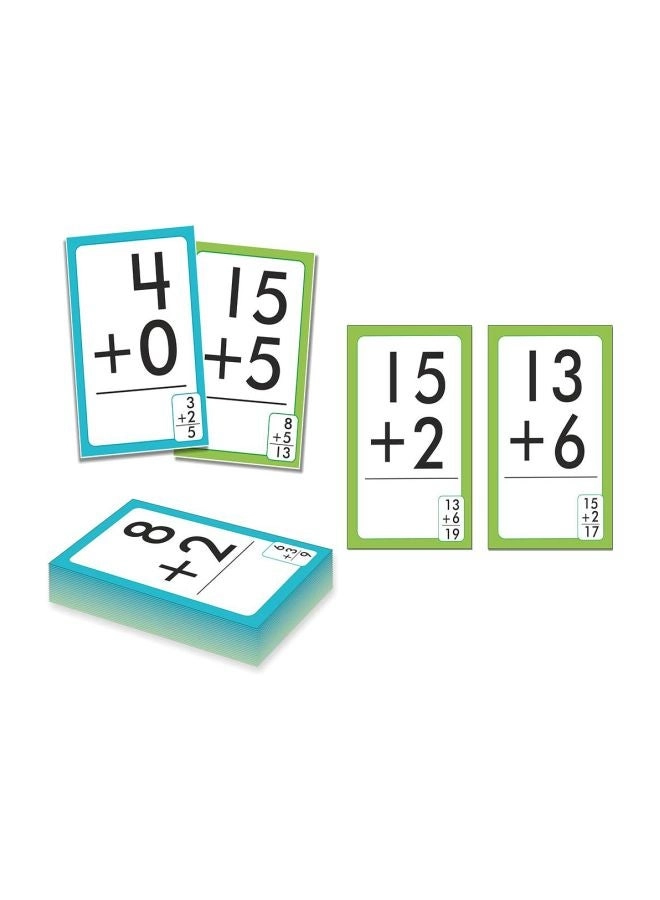 Addition Flash Cards - 5+ Years