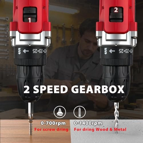 Cordless Drill - 4 Amp Hours