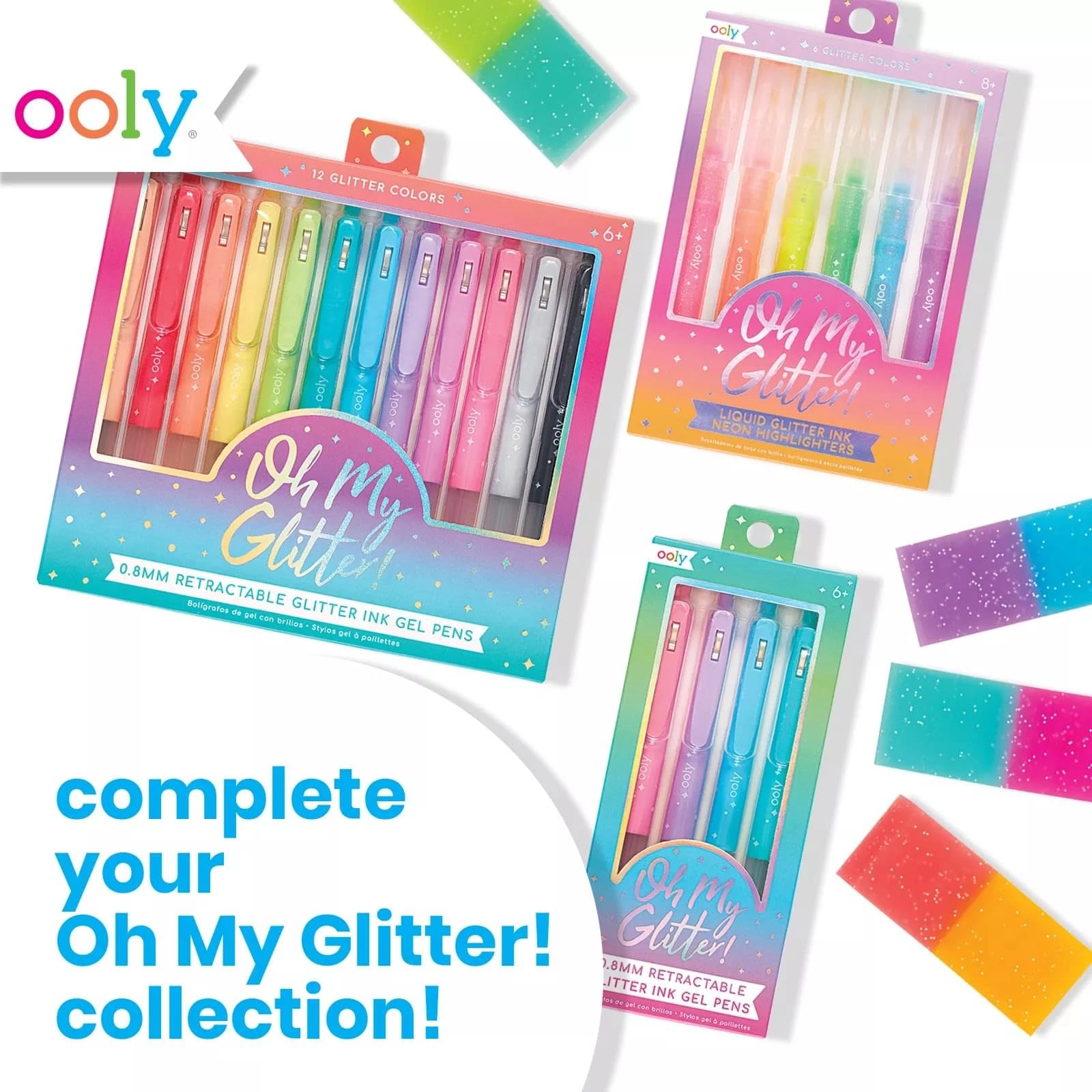 Oh My Glitter! Gel Pens - 4 piece(s)