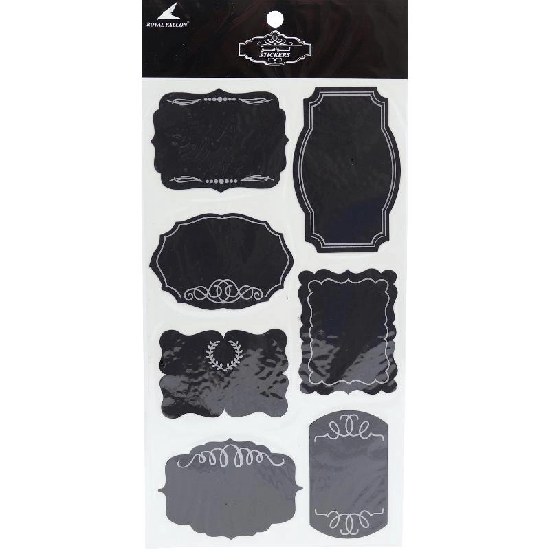 Chalkboard Sticker - Card Stock Paper 9 Pieces