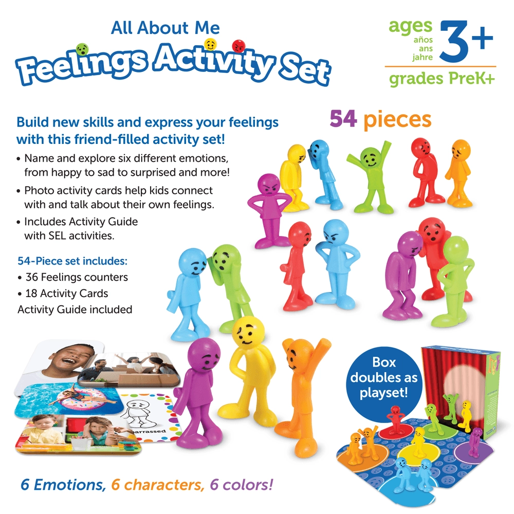 All About Me Feelings Activity Set - Suitable for 3 years and above