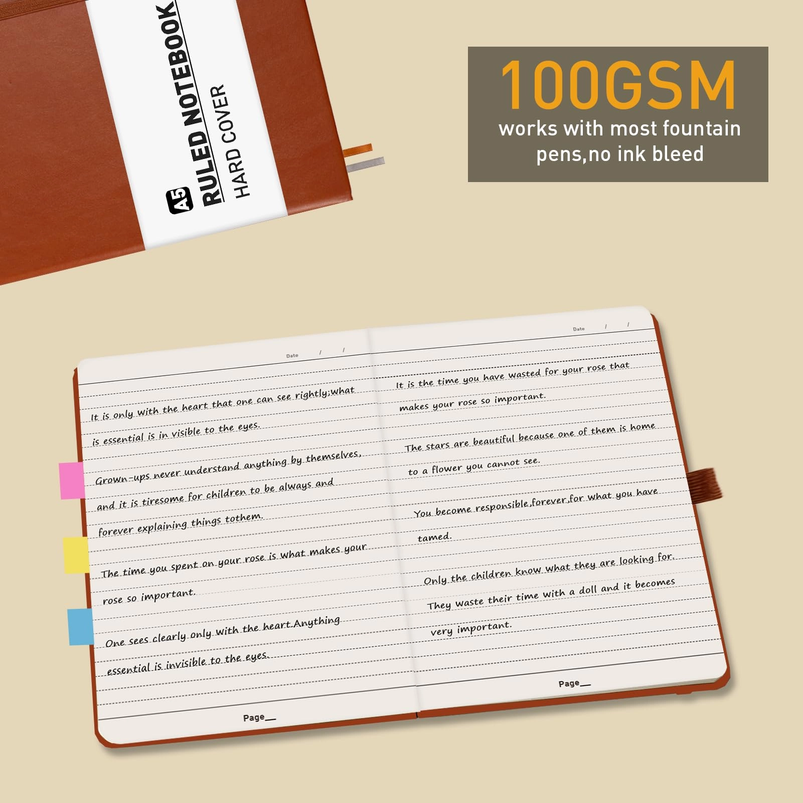 A5 Lined Diary