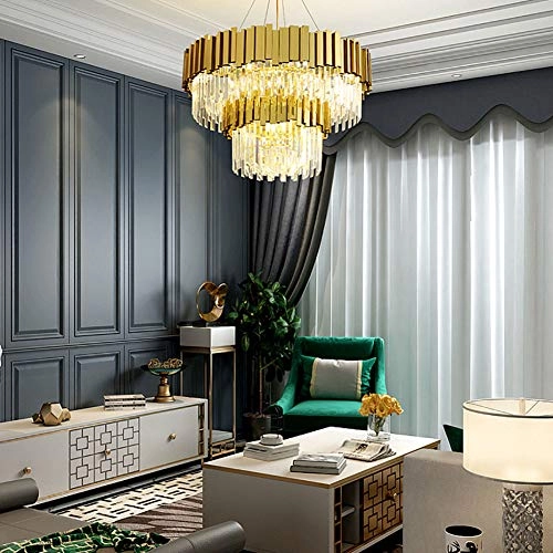 Circular Crystal Chandelier