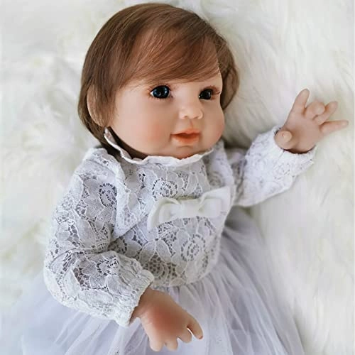 Rebirth Baby Doll - 20 Inch Vinyl Cotton Body Blue Eyes