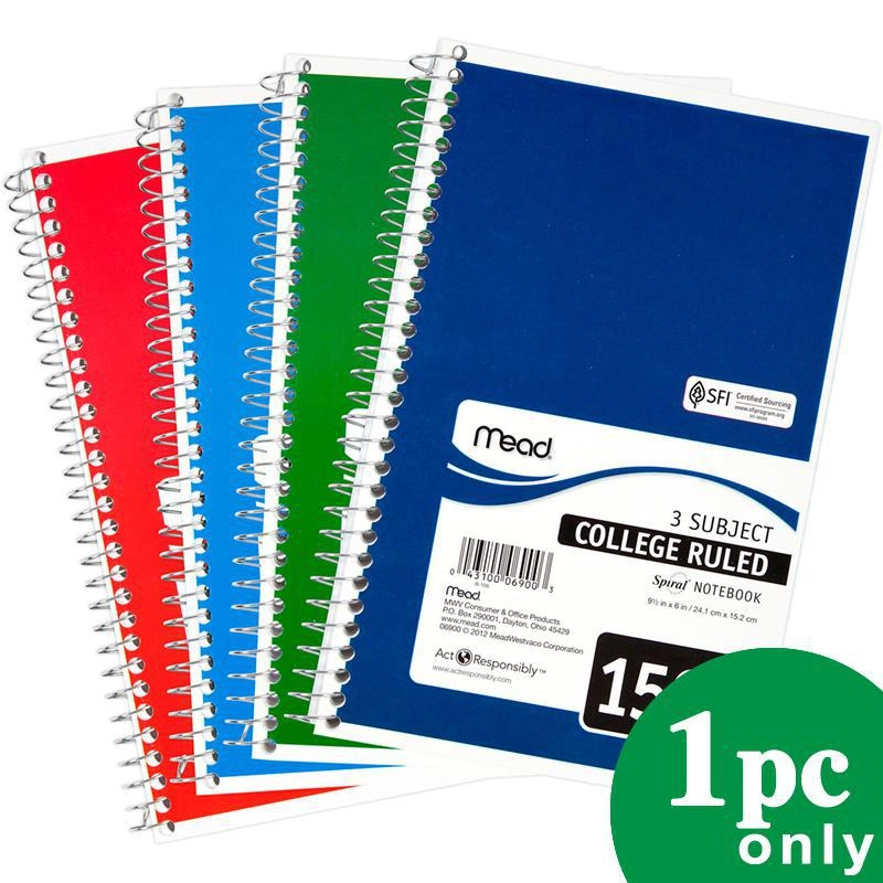 Notebook 8 X 10.5 in Spiral - Lined 70 Sheets