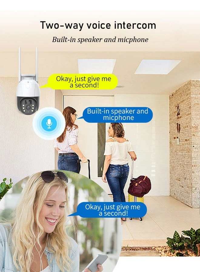 Outdoor Security Solar Camera 5MP