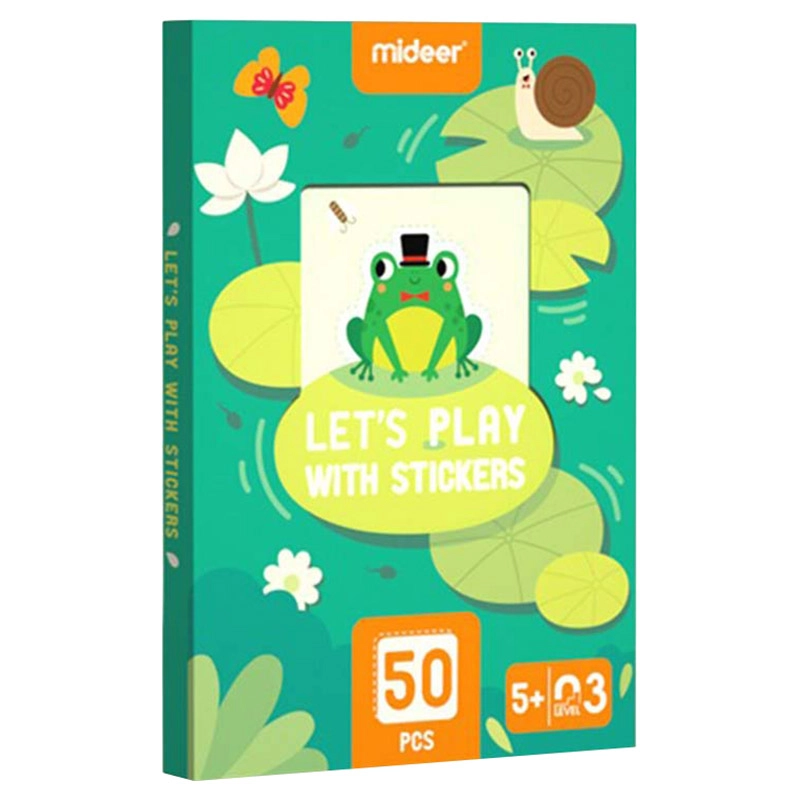MIDEER Lets Play Sticker Book Level 3
