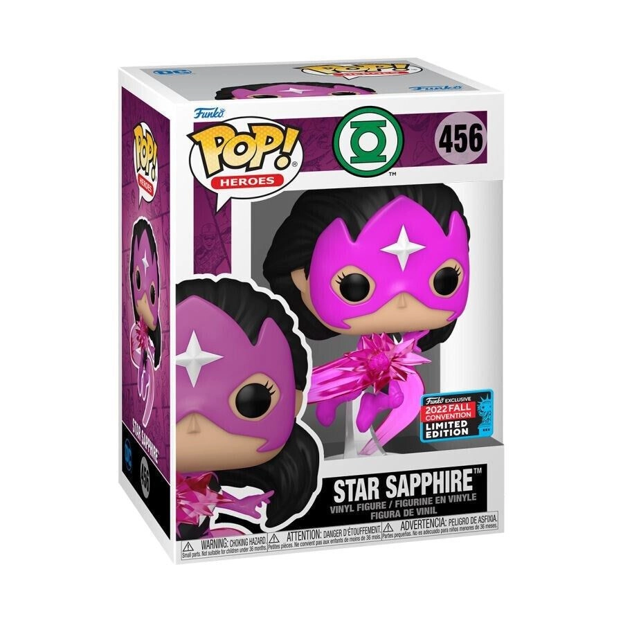 FUNKO Star Sapphire - DC Green Lantern - POP! Heroes - NYCC'22 Vinyl Figure