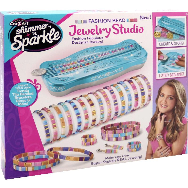 Abc Fashion Bead Bracelets Kit - 800+ Multi-color Beads Ages 6+