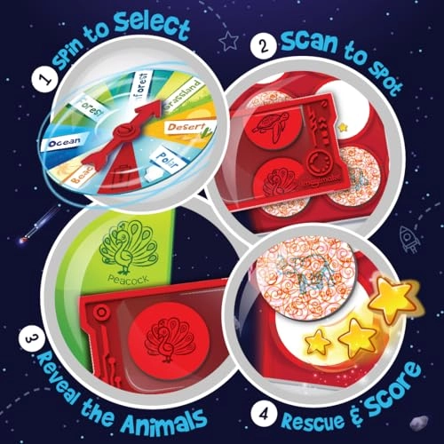 Rescue Quest Animals & Habitats - 5 years+ 40 pieces