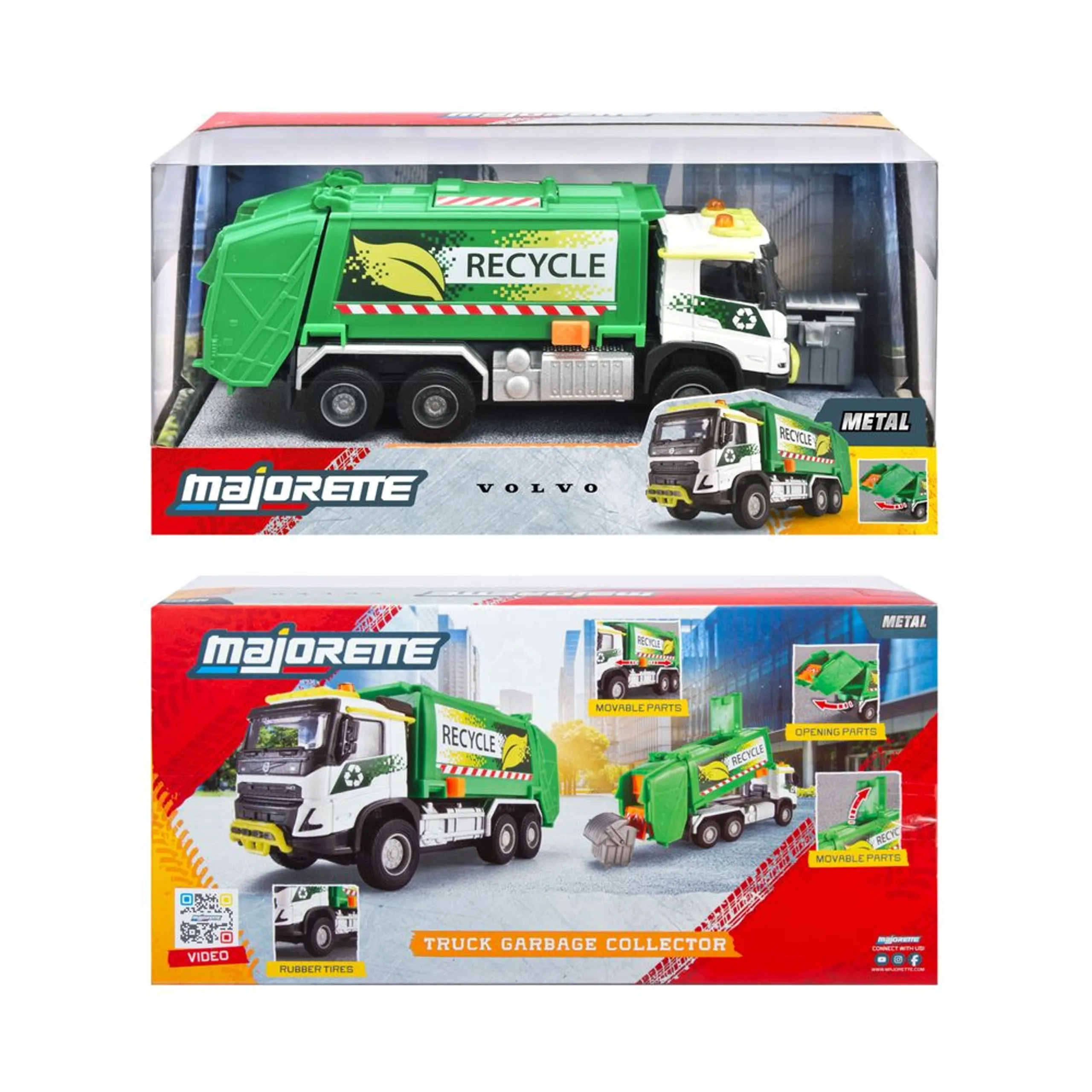 Volvo FMX Garbage Truck - 19 cm