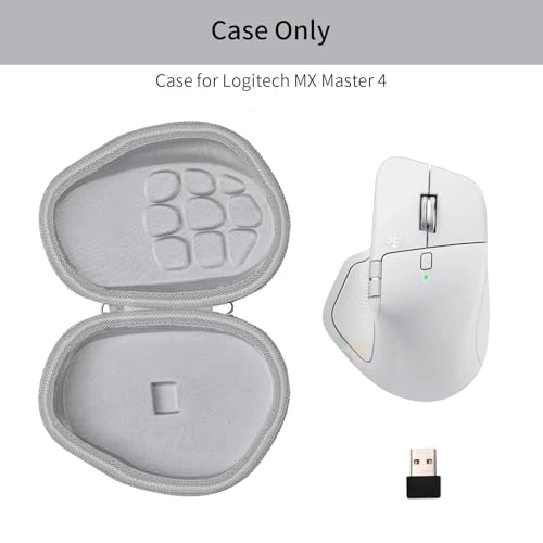 Case - Compatible with MX Master 4 Shockproof Grey