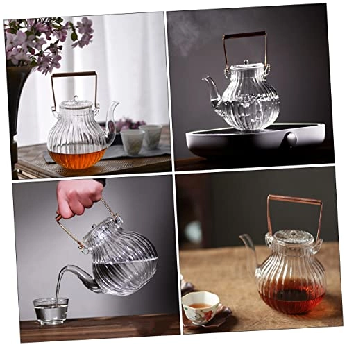Gooseneck Tea Pot - borosilicate glass 800 ml