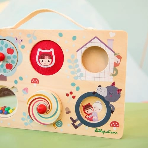 Lilliputiens Activity Board Fairy Tales - 18 months+