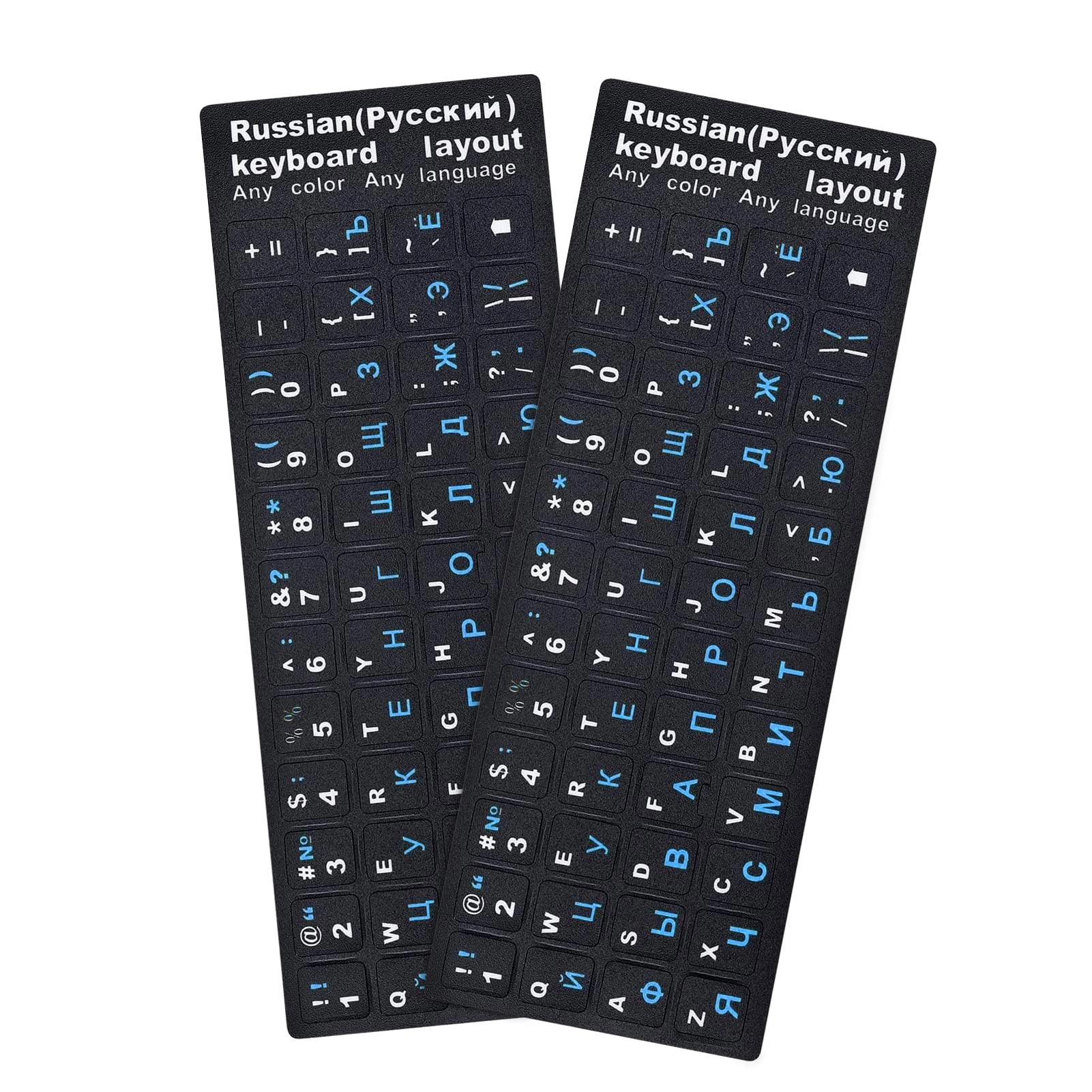 YongMai Keyboard Stickers - Russian