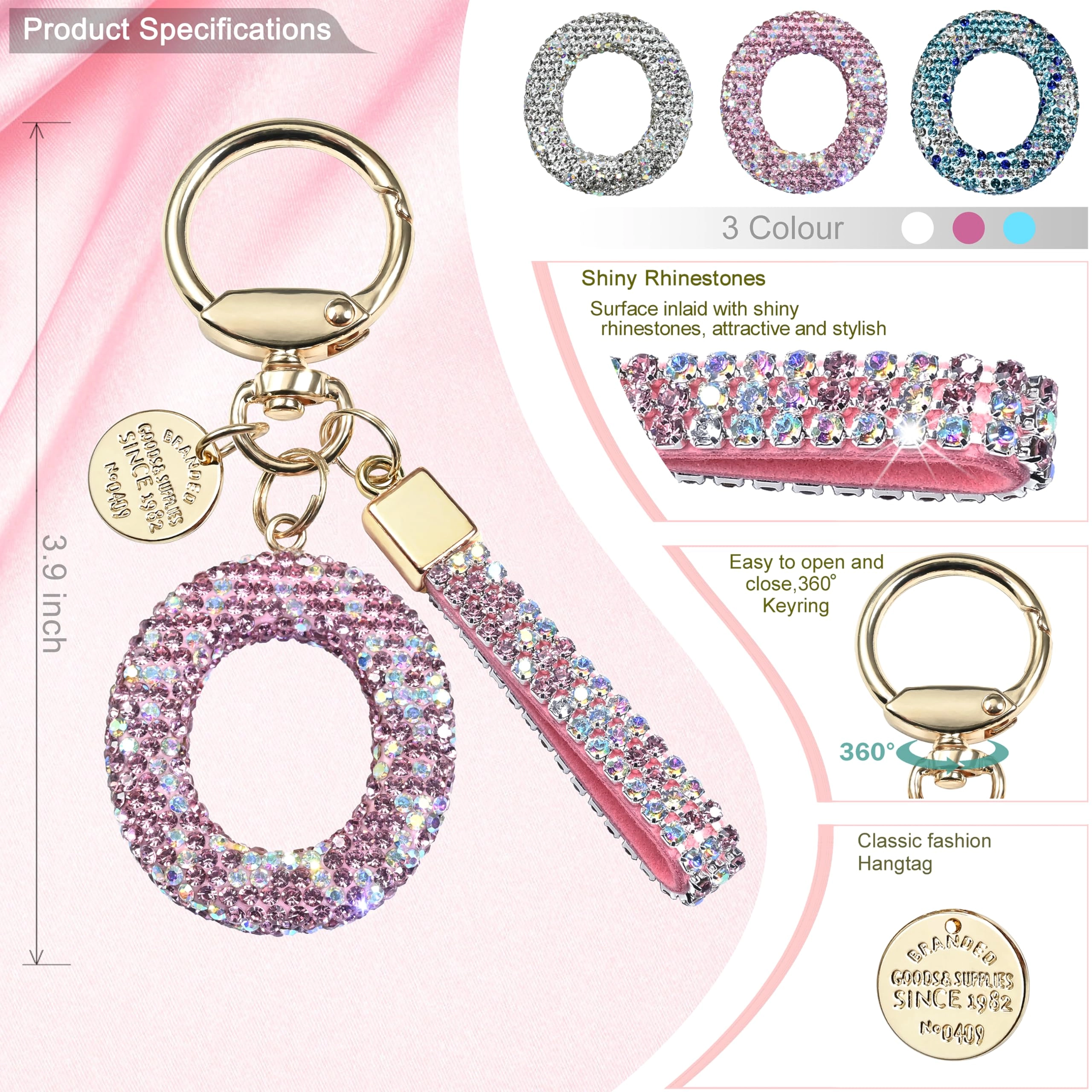 Initial Letter Keychain - Letter