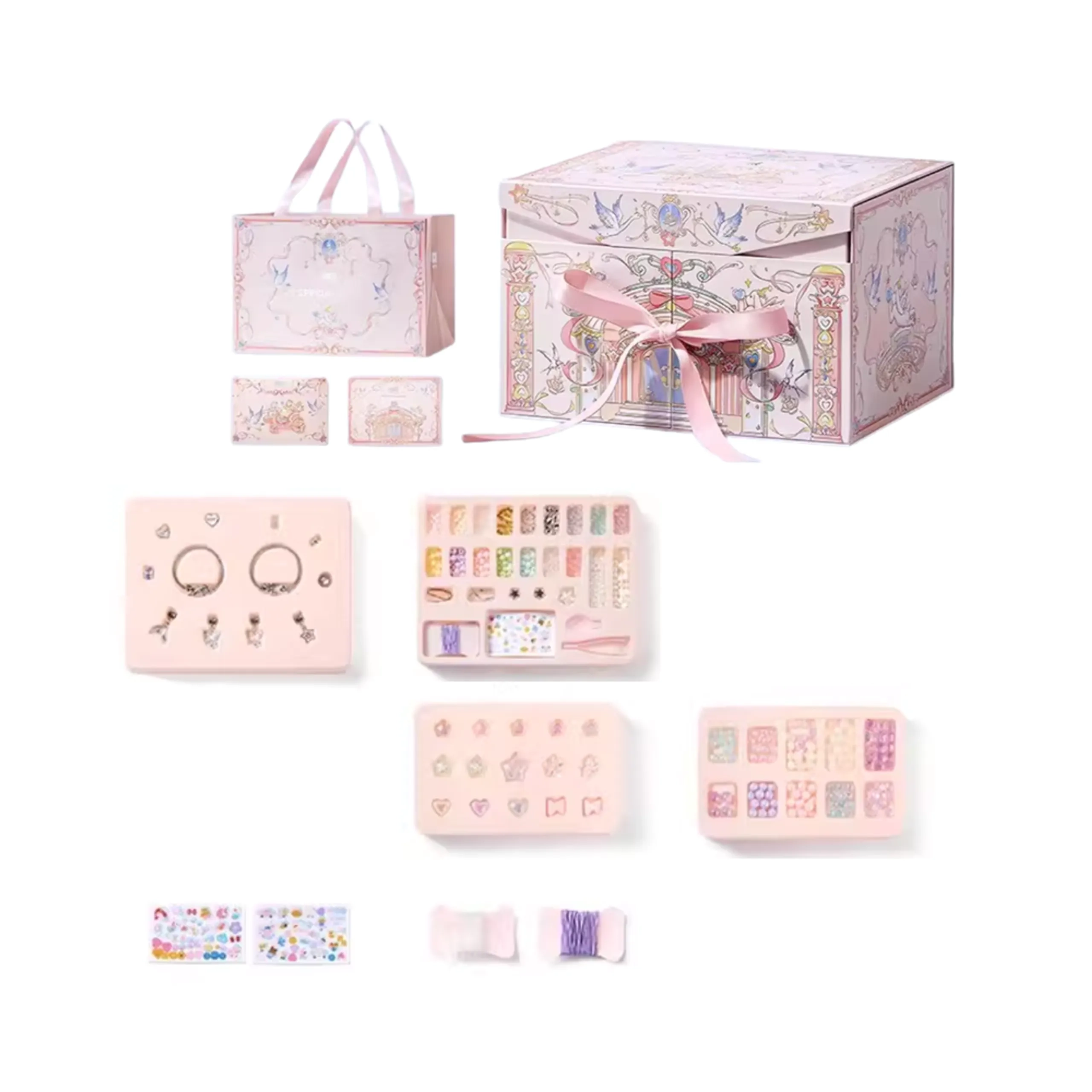 Babycare DIY Jewelry Gift Box - Colorful Beads