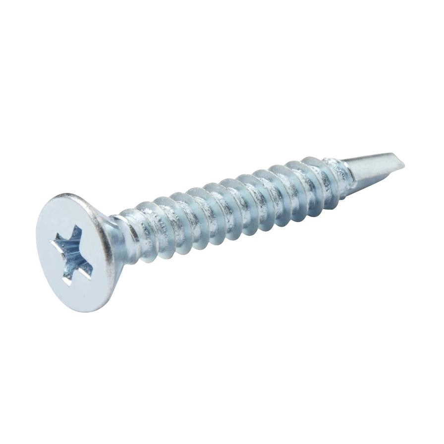 Zinc-Plated Carbon Steel Self Drilling Screw Pack 4.8mm 32mm