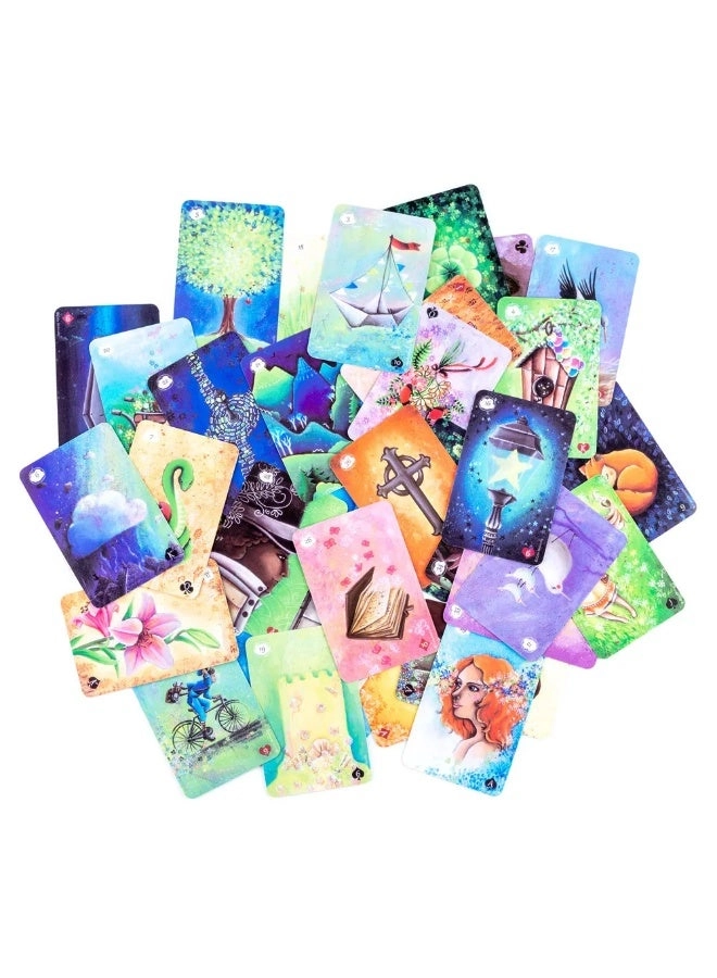 Golden Abyss Lenormand Cards