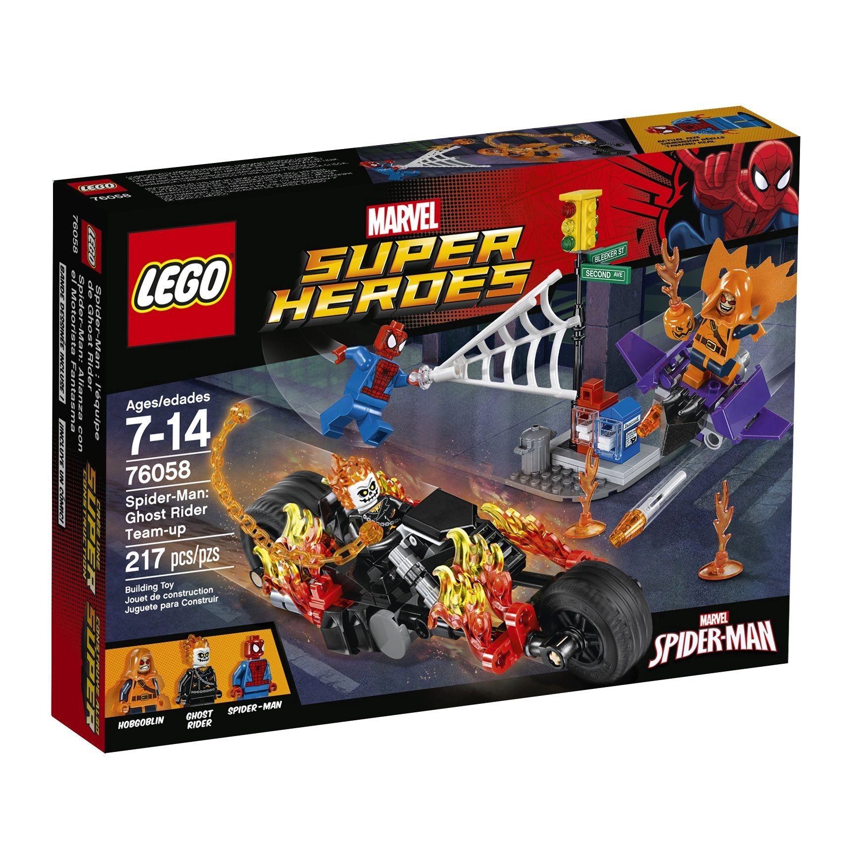 LEGO Marvel Spider-Man: Ghost Rider Team-up (76058)