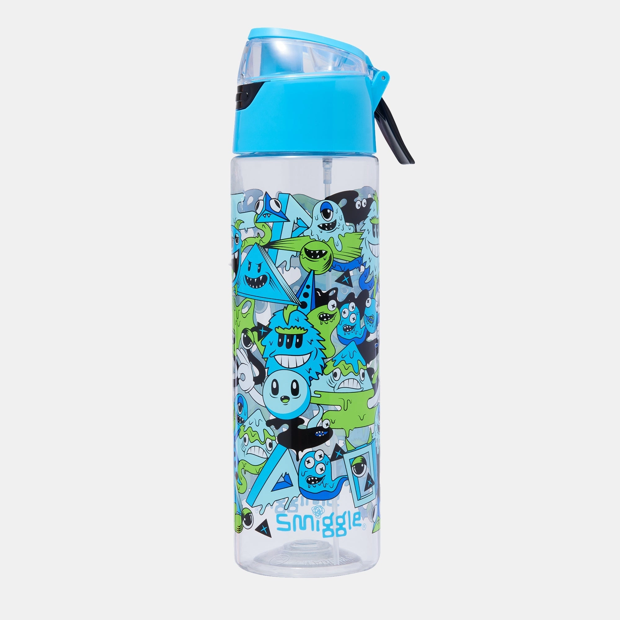 Smiggle Amaze Spritz Water Bottle - Flip Lid 750 ml