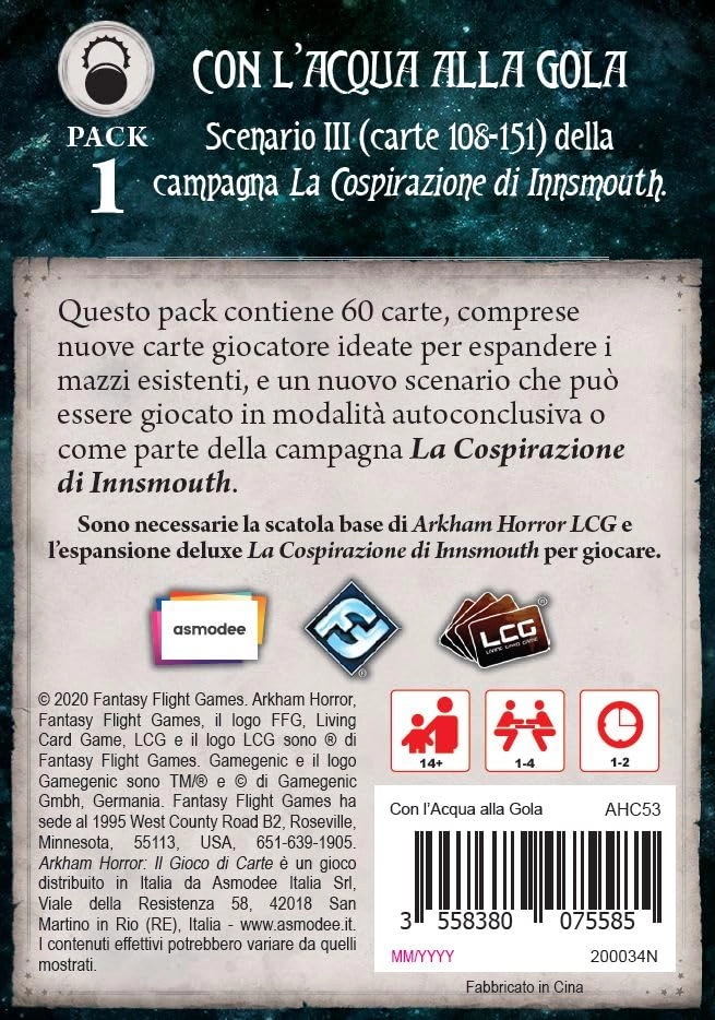 Arkham Horror The Card Game: The Devil Excursion (Italian)
