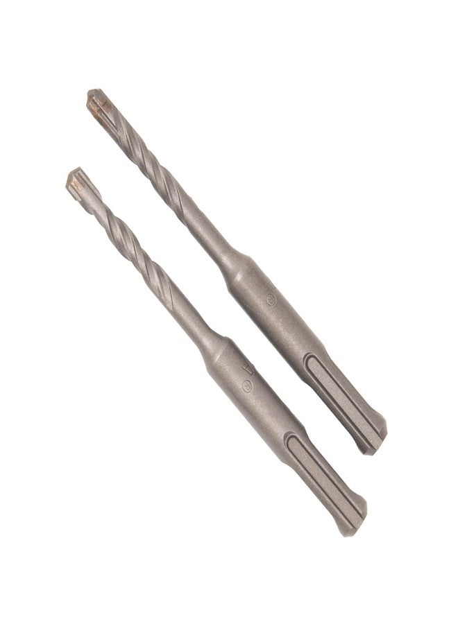Cross Point Tip SDS Plus Hammer Drill Bit - Pack of 2 6mm