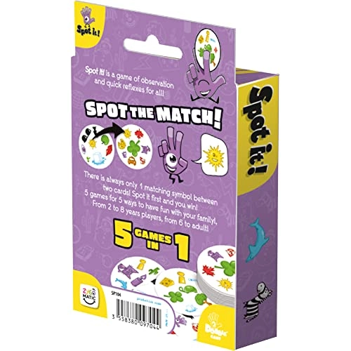 Spot It! Classic - Pocket Eco Edition - Card Game