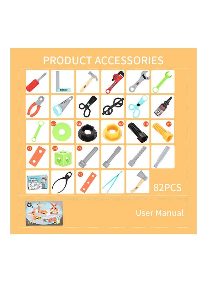 Building Assembling Tool - 82 pcs