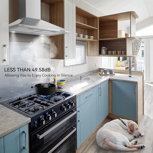 Wall Mounted Cooker Hood - 30 Inch Stainless Steel Ducted / Ductless Convertible