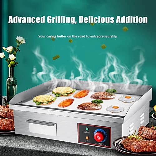 Electric Countertop Griddle - 636*365*9mm/25*14.37*0.35 cm