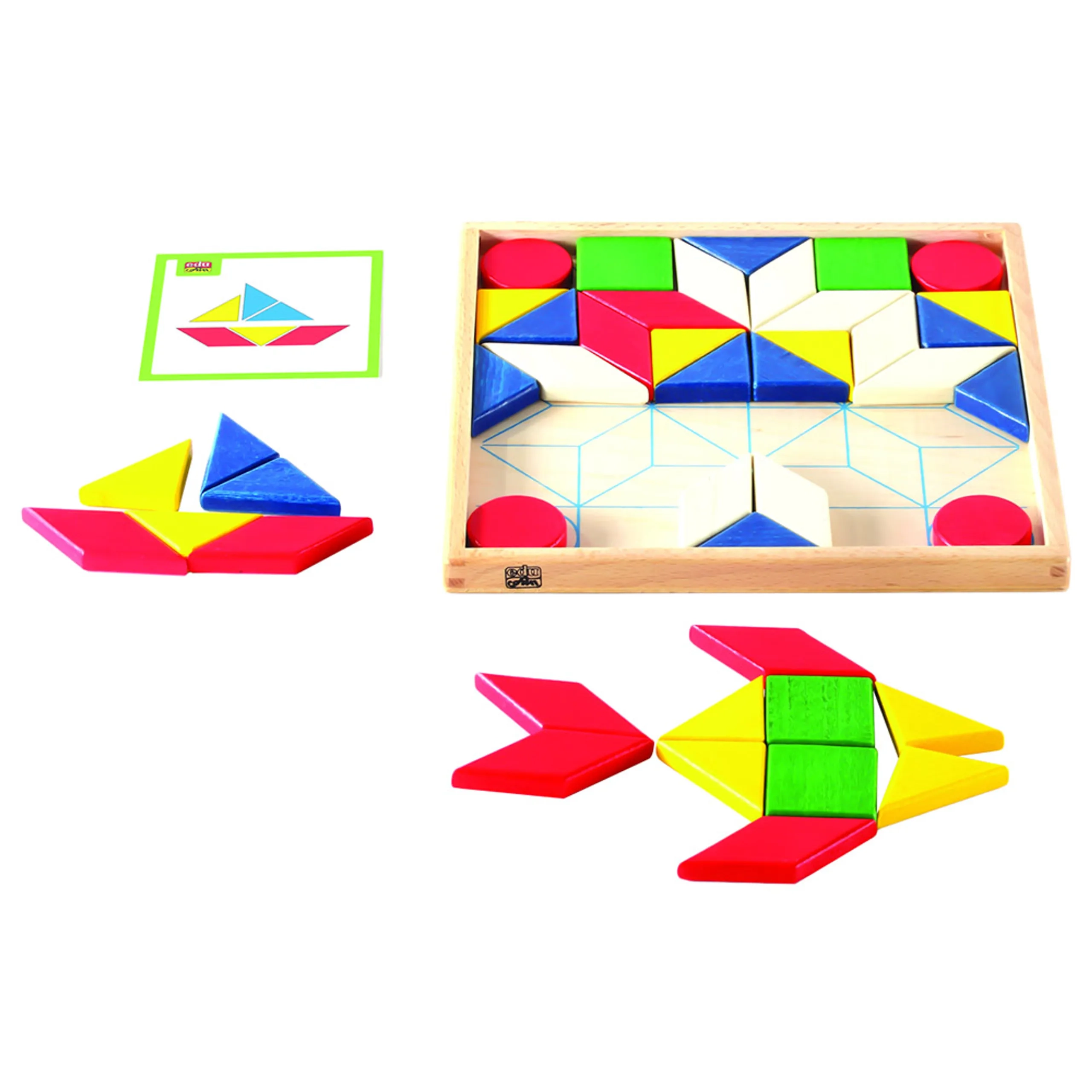 Edu Fun Shapes Mosaic - Wooden 6 months
