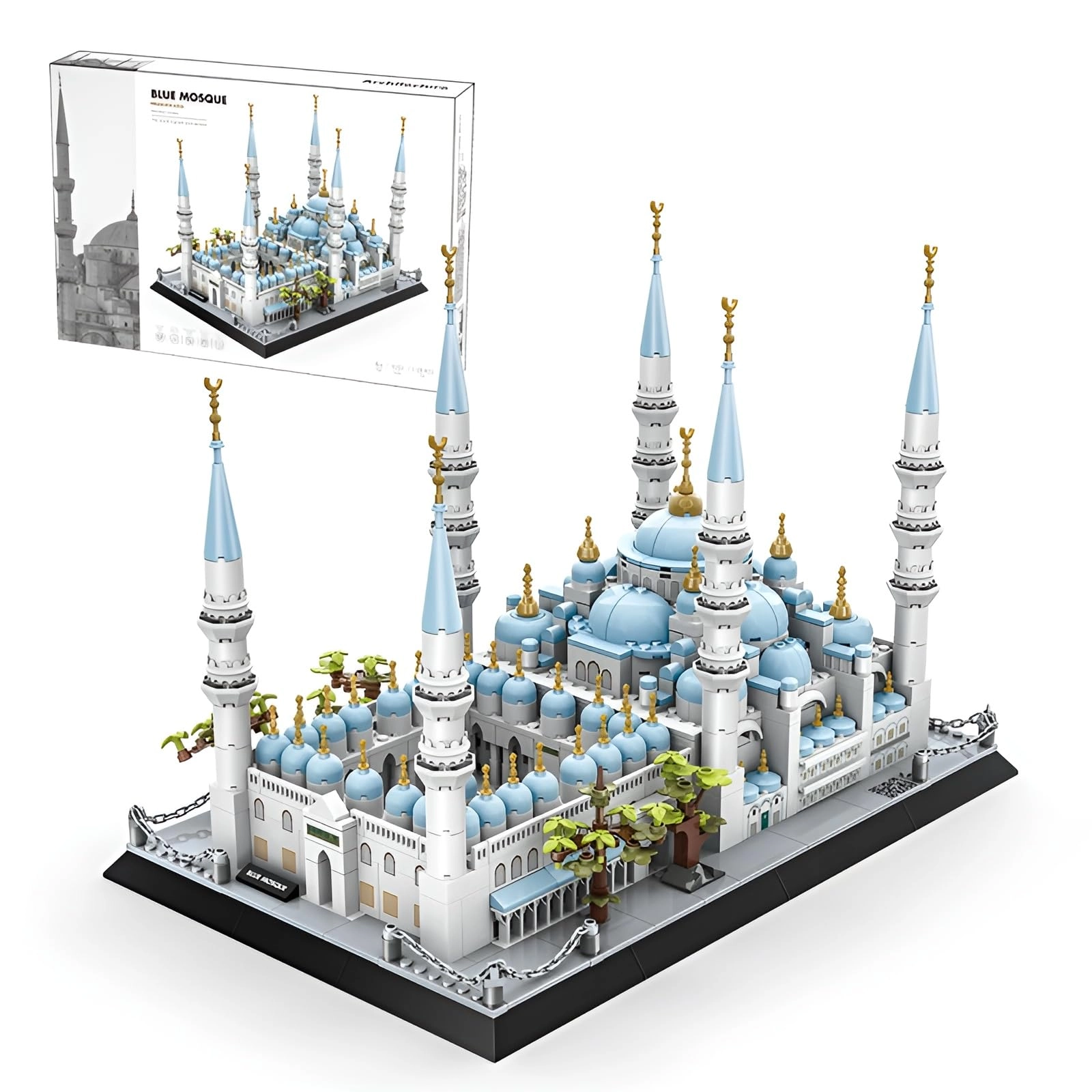 Fuleying Blue Mosque - 1129 pcs