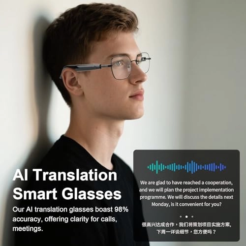 Smart Glasses - Auto-On/Off Bluetooth 5.3 UV400 Protection
