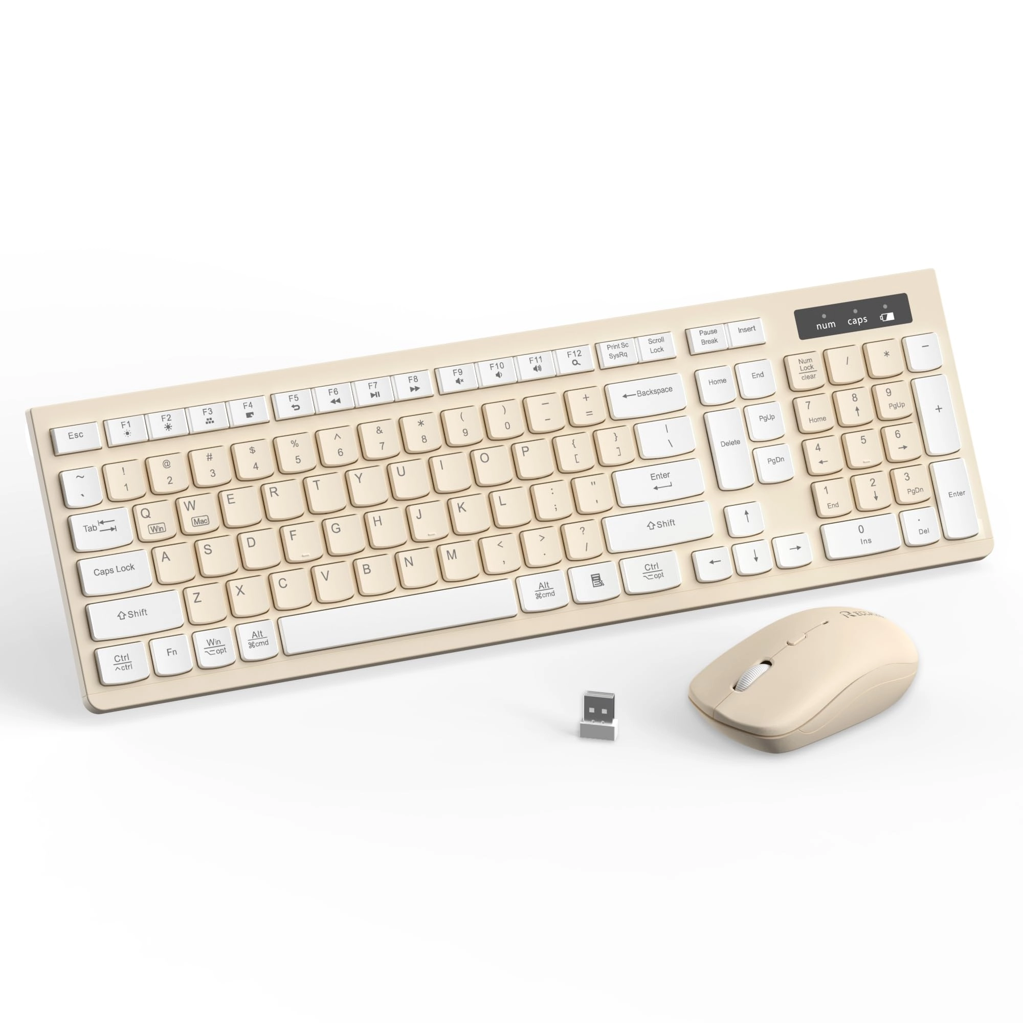 Ergonomic Wireless Keyboard - Wired