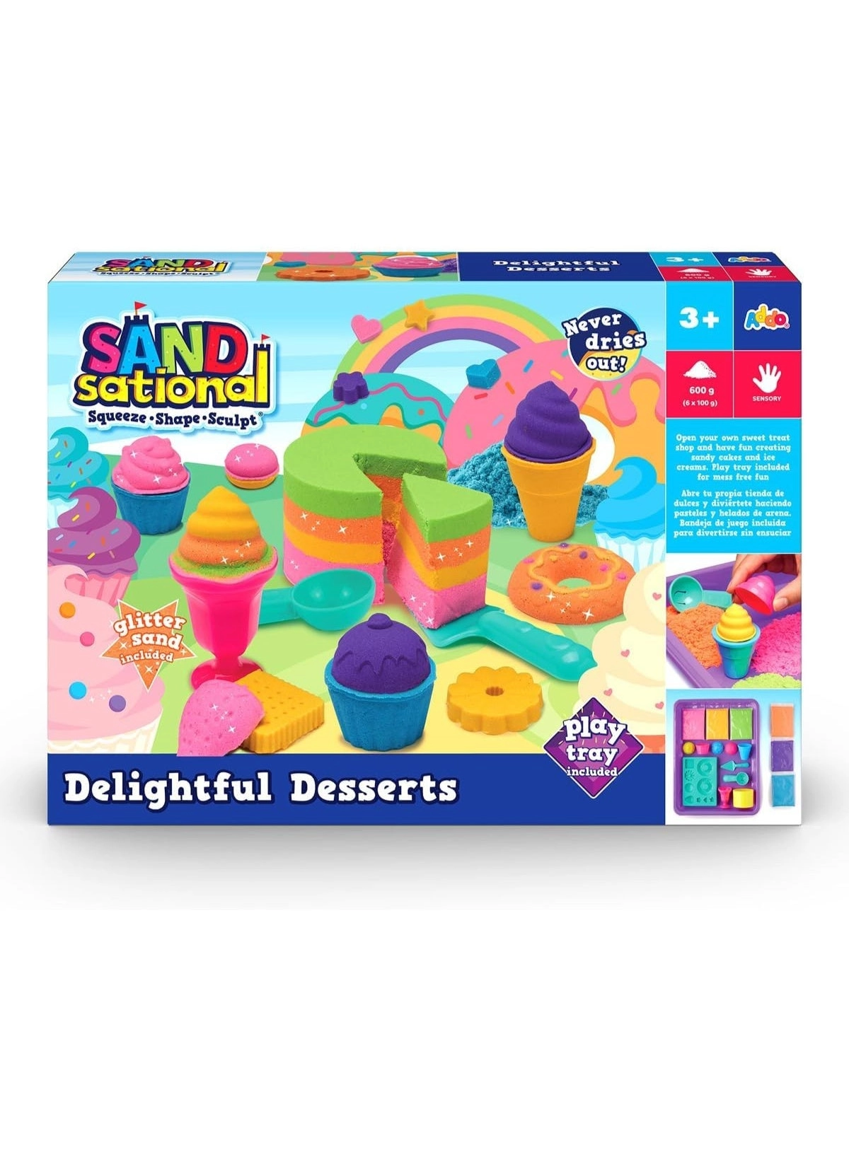 SANDsational Delightful Desserts Sand Art Kit - 3+ years