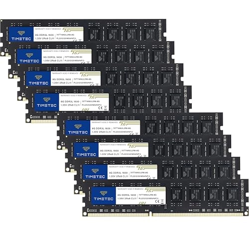 Timetec DDR3L UDIMM - 64GB 1600MHz 240 Pin