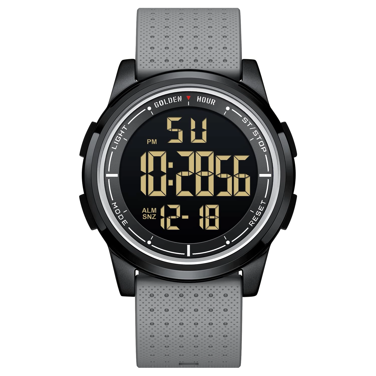 Ultra-Sottile Minimalista Sport Impermeabile Orologi Digitali 43mm Alloy Steel