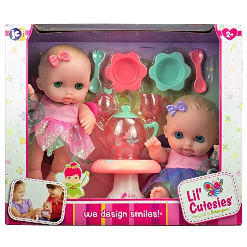 Lil Cutesies - 8.5 inches Twin Tea Set Ages 2+