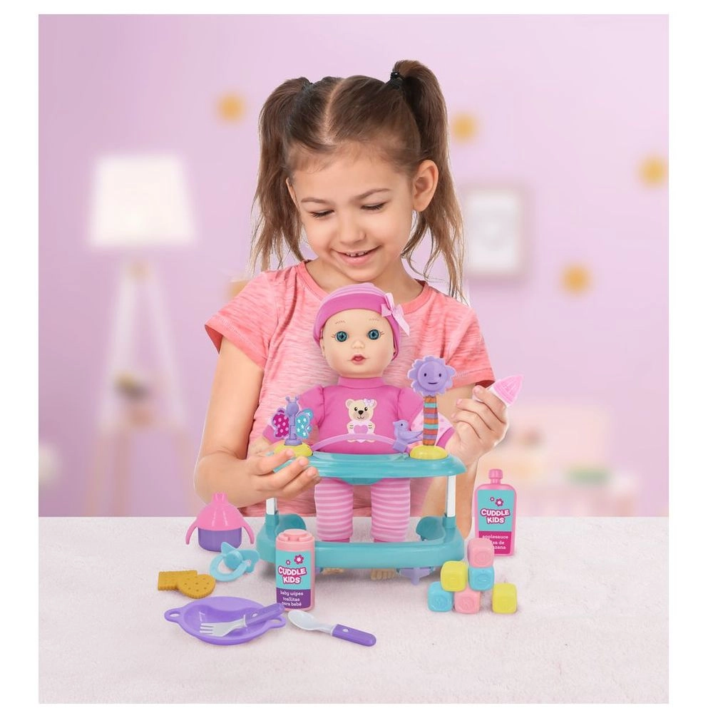 It's Playtime Doll Playset - 18pcs 11-Inch