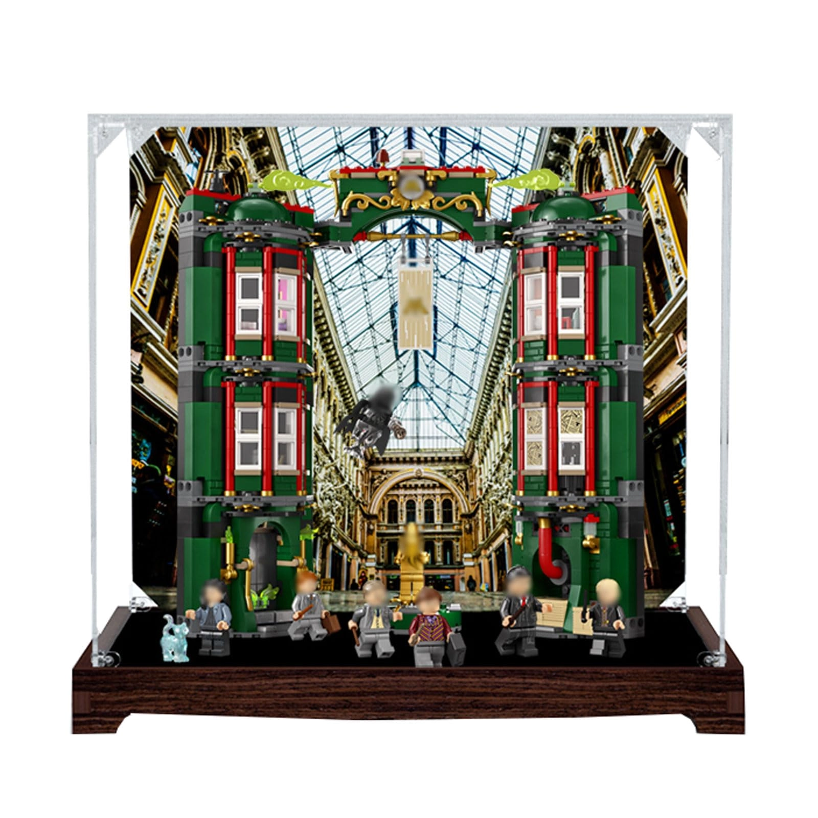 Acrylic Display Case - 62x30x20 cm for Lego 76139 Car Model