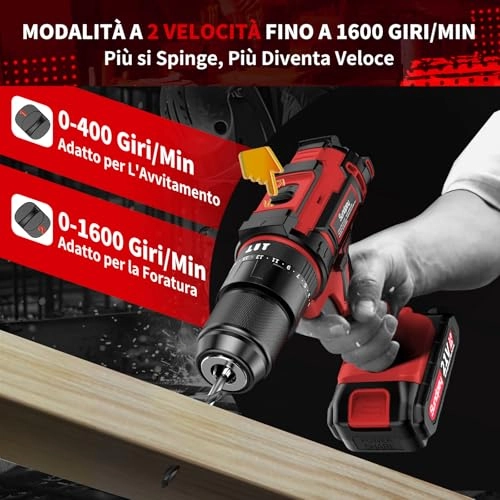 Cordless Drill - 2000 mAh