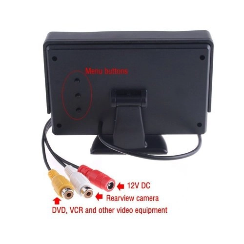 TFT LCD Color Monitor - 4.3 Inches