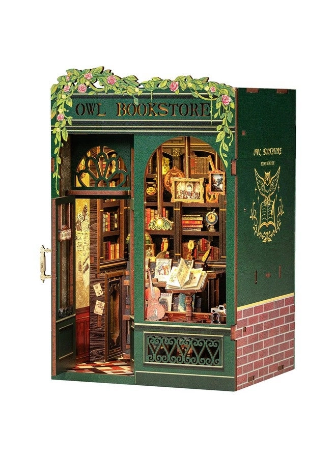 CuteBee Book Nook Kit - Owl Bookstore