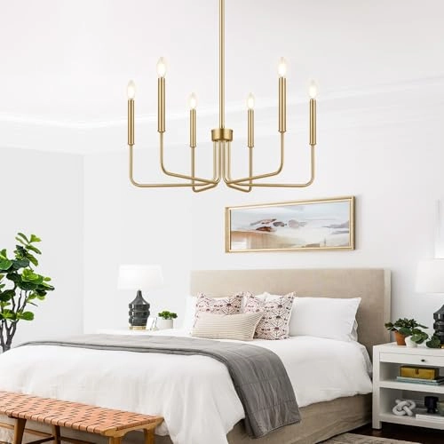 Farmhouse Chandelier - Dimmable