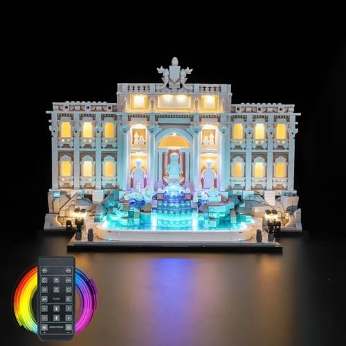 21062 Trevi Fountain - RGB Remote Control LED Light Set